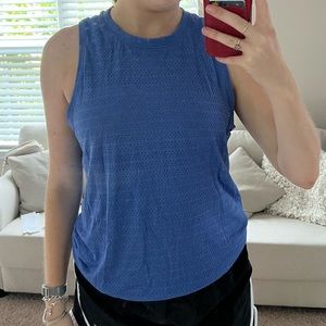 Blue Lululemon Tank